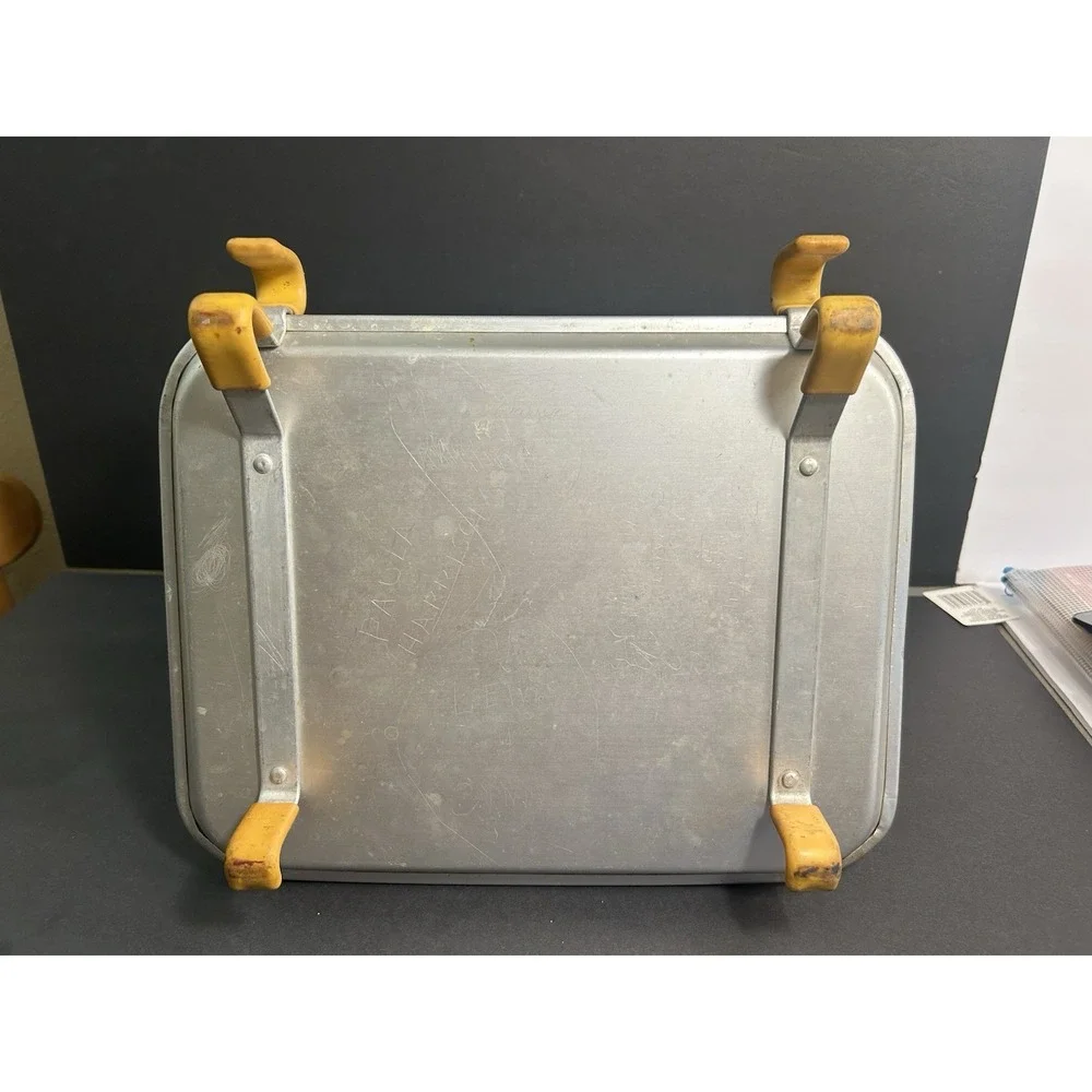 TraCo Vintage Aluminum Drive-In Car Hop Window Serving Tray Dallas, USA